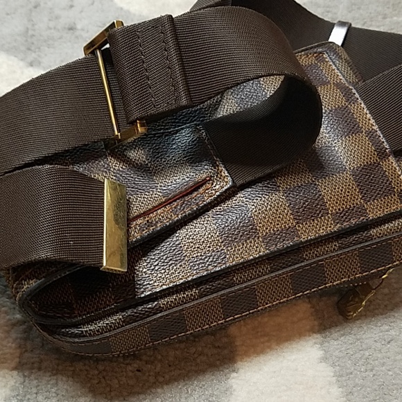 AUTHENTIC Louis Vuitton Geronimo Damier Ebene Bag - Picture 5 of 6